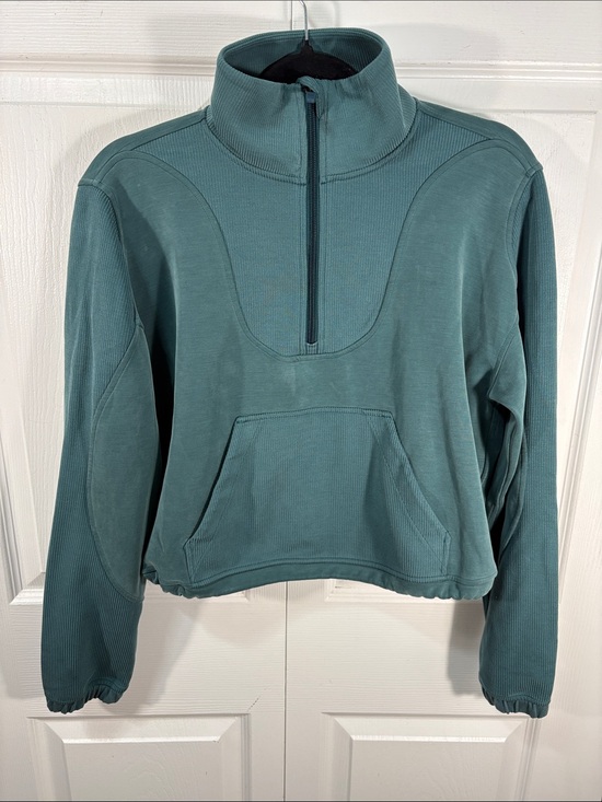 lululemon athletica Sweaters - Lululemon brushed softstreme ribbed half zip